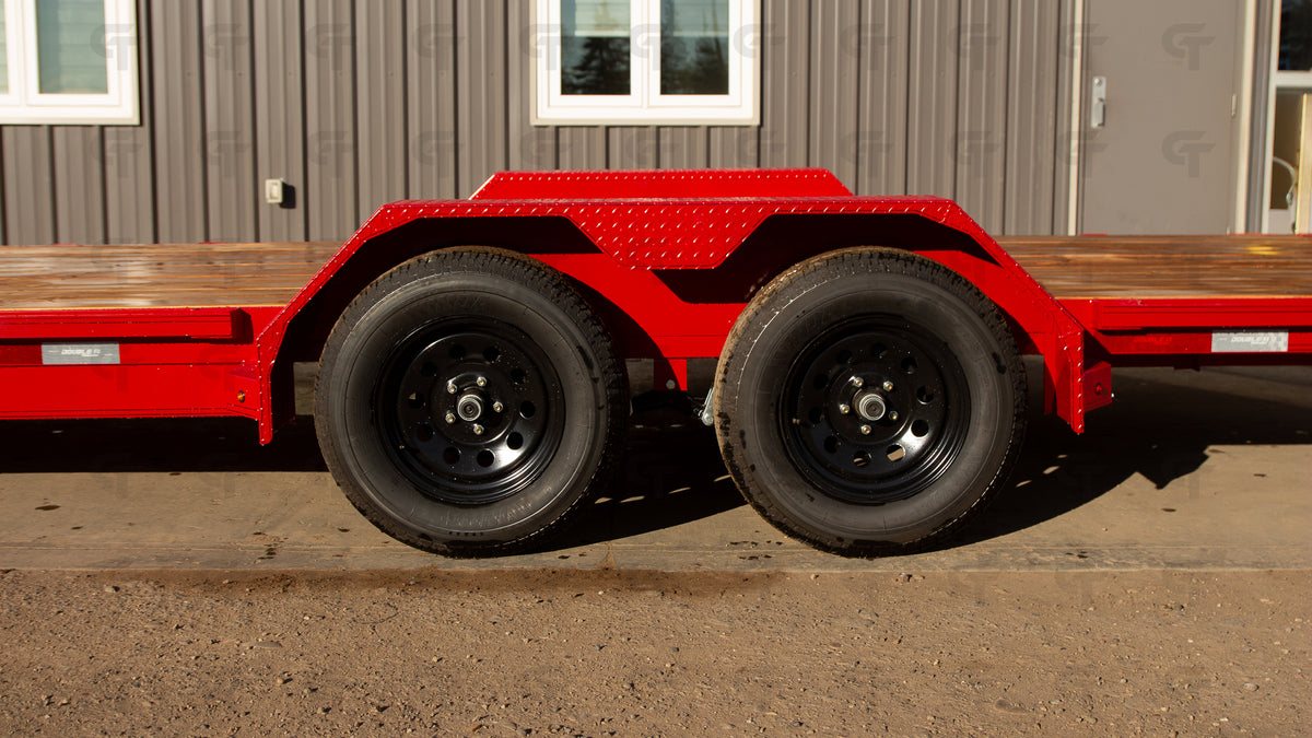 2027 Double A 20' Car Hauler Trailer - 7700LB GVW - 36927