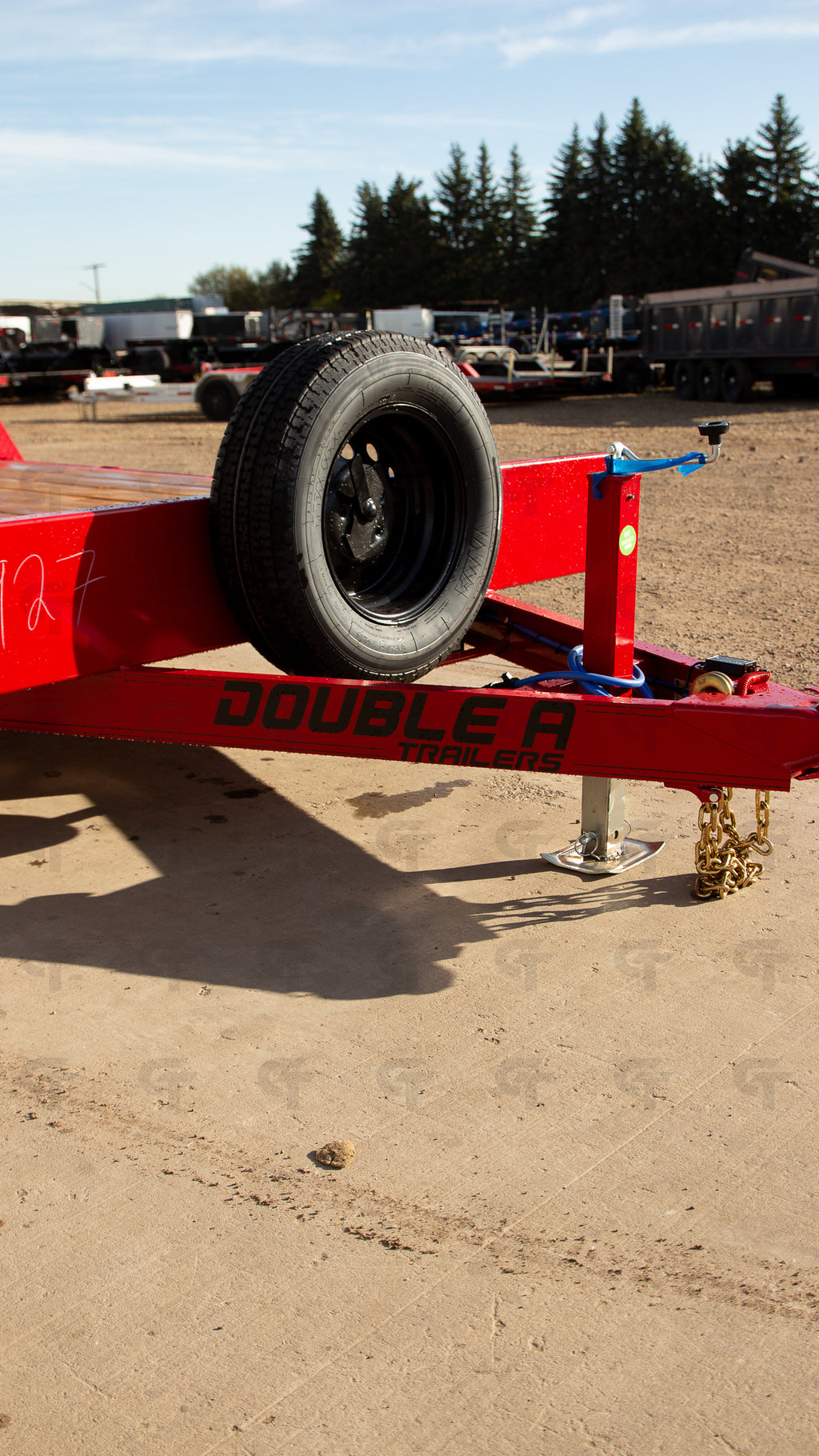 2027 Double A 20' Car Hauler Trailer - 7700LB GVW - 36927