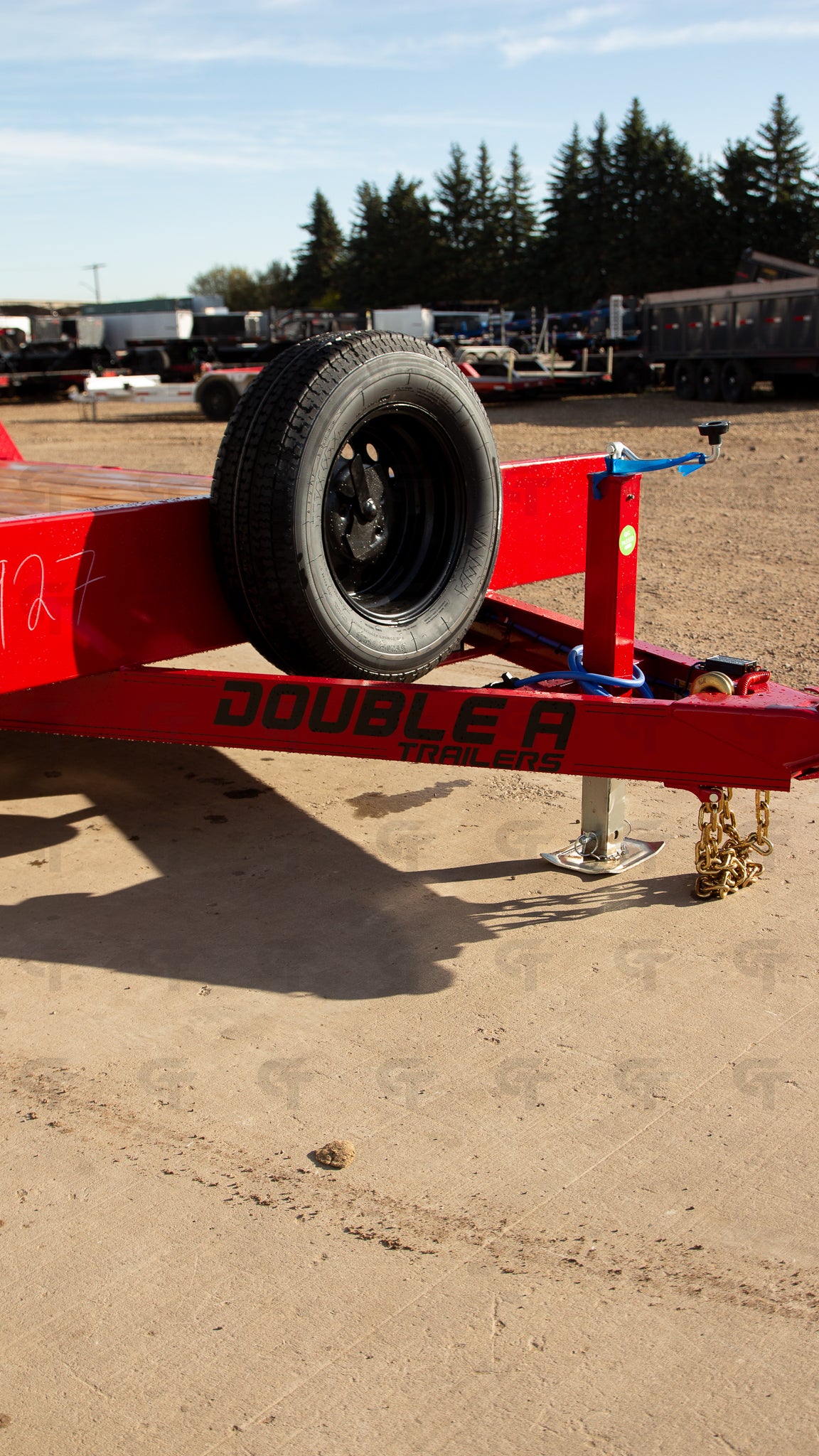 2027 Double A 20' Car Hauler Trailer - 7700LB GVW - 36927