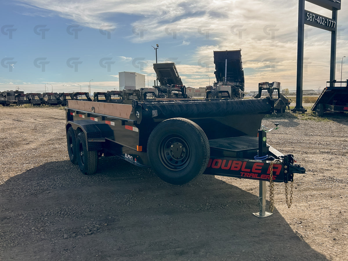 2027 Double A 7' x 14' Dump Trailer · Tandem 7K Axles