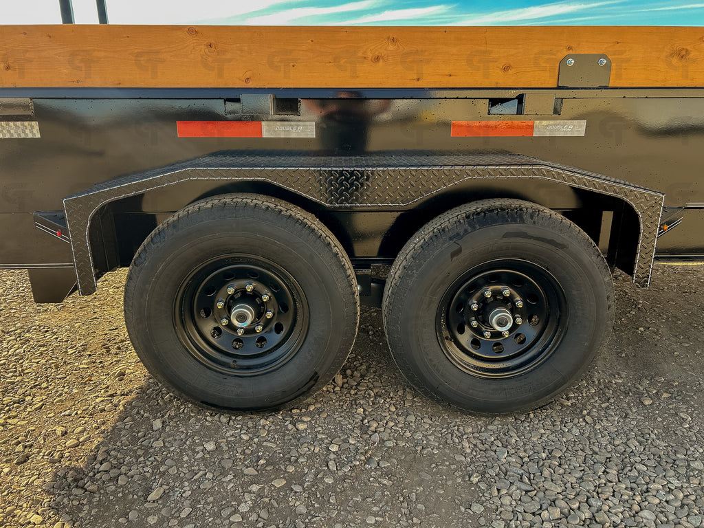 2027 Double A 7' x 14' Dump Trailer · Tandem 7K Axles