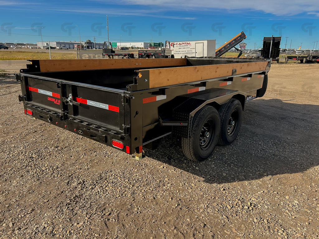 2027 Double A 7' x 14' Dump Trailer · Tandem 7K Axles