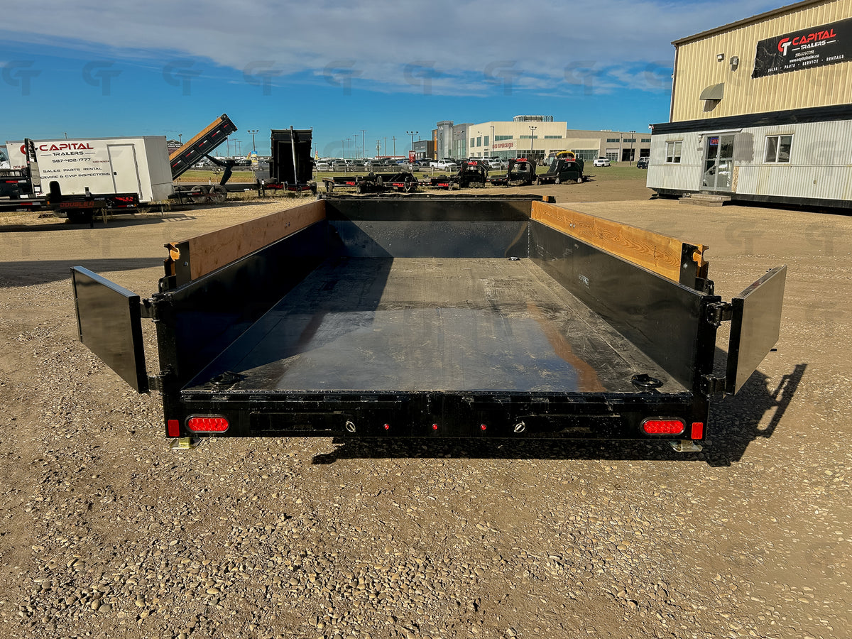 2027 Double A 7' x 14' Dump Trailer · Tandem 7K Axles