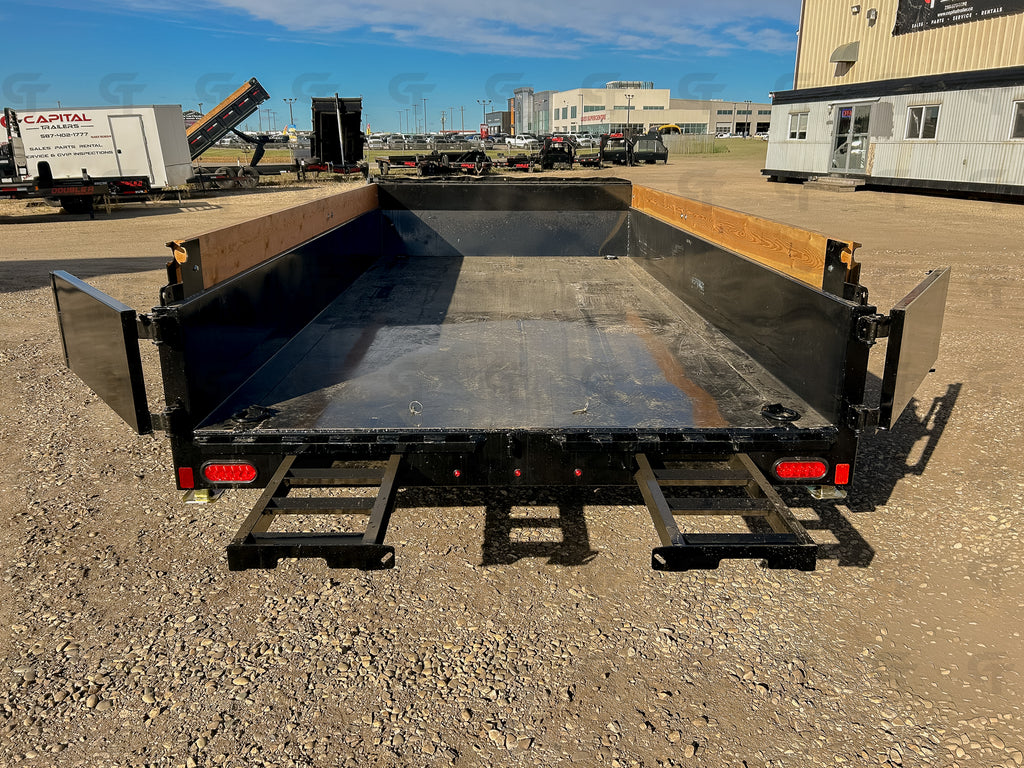 2027 Double A 7' x 14' Dump Trailer · Tandem 7K Axles