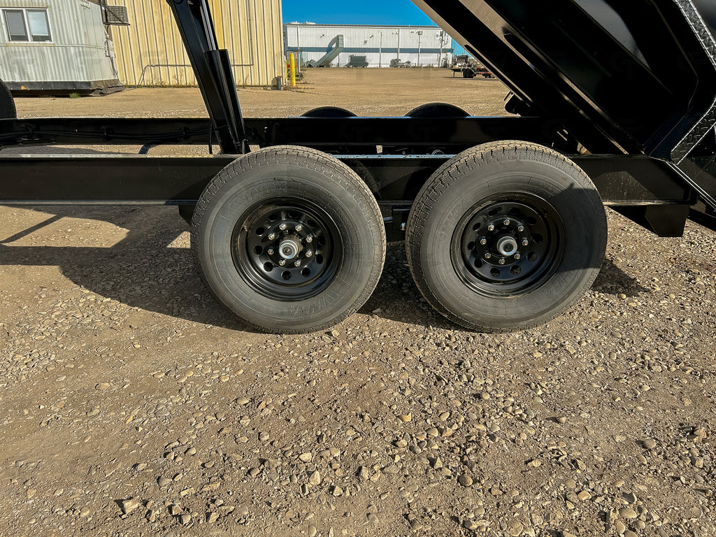 2027 Double A 7' x 14' Dump Trailer · Tandem 7K Axles