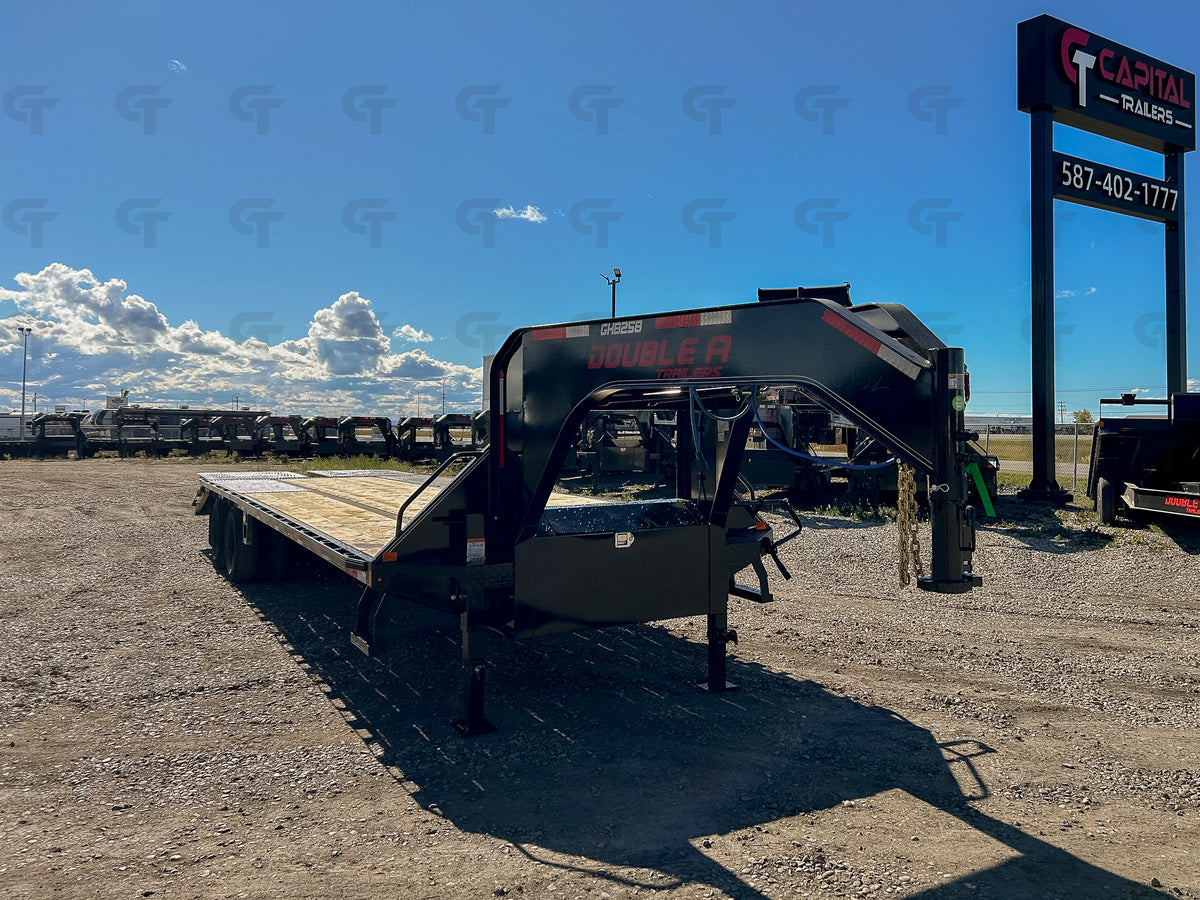 2027 Double A 30' Gooseneck Highboy Trailer - 29000LB GVW - 36952