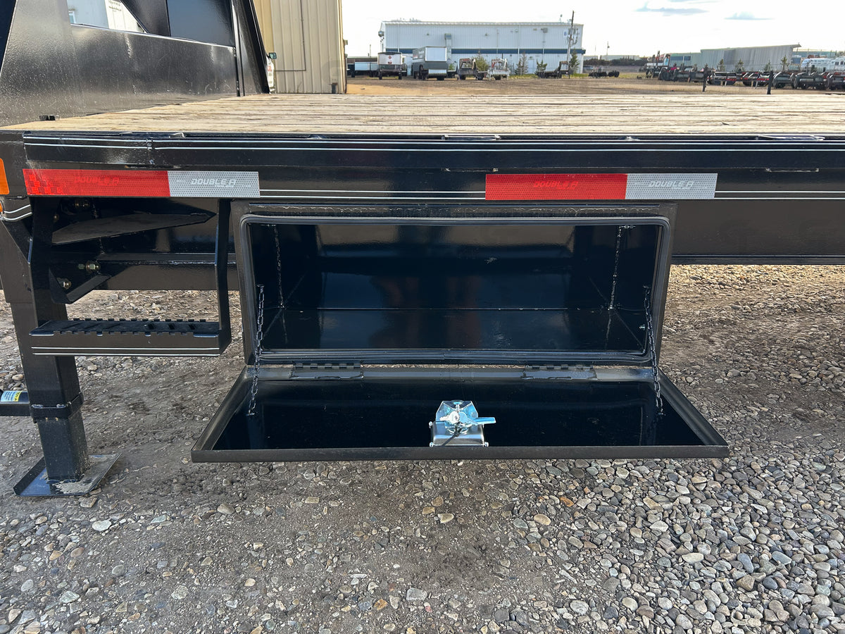 2027 Double A 26' Gooseneck Highboy/Deckover Trailer · Tandem 7K Axles