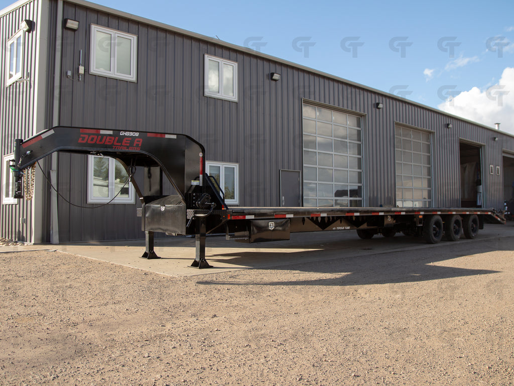 2027 Double A 40' Gooseneck Highboy/Deckover Trailer - 34500LBS GVW - 35174
