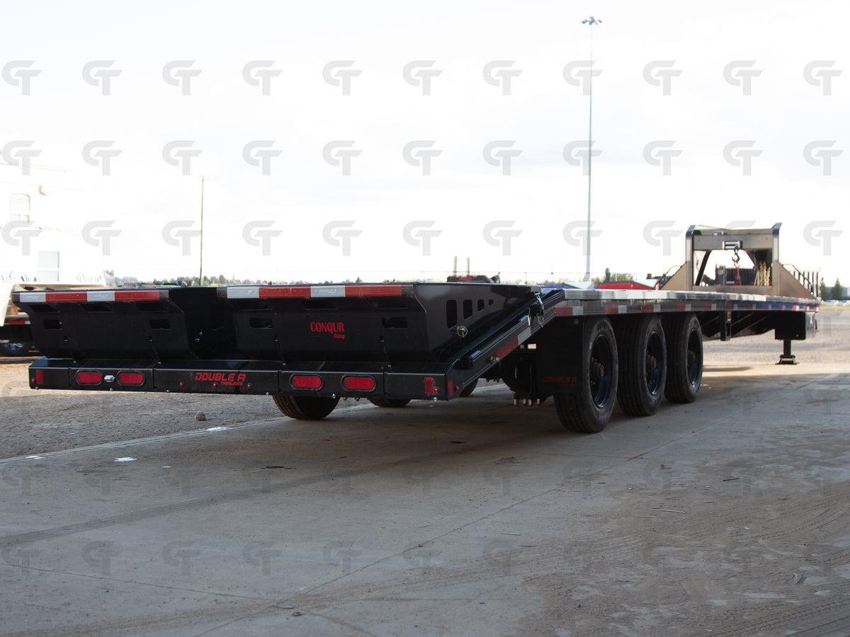 2027 Double A 40' Gooseneck Highboy/Deckover Trailer - 34500LBS GVW - 35174