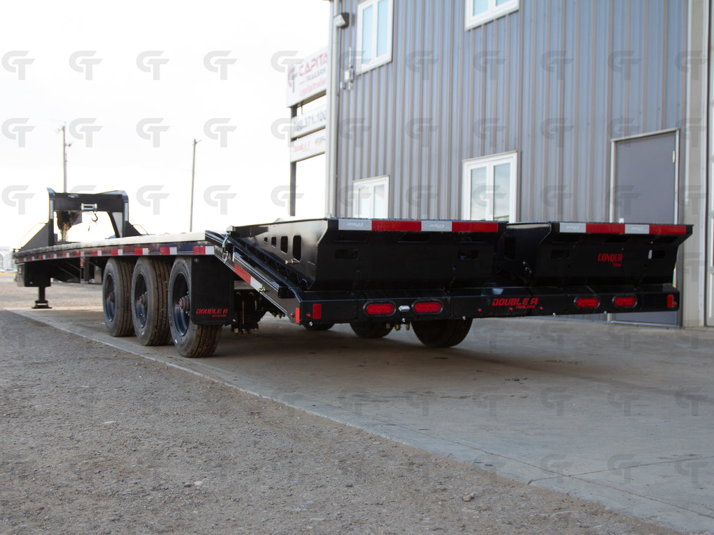 2027 Double A 40' Gooseneck Highboy/Deckover Trailer - 34500LBS GVW - 35174
