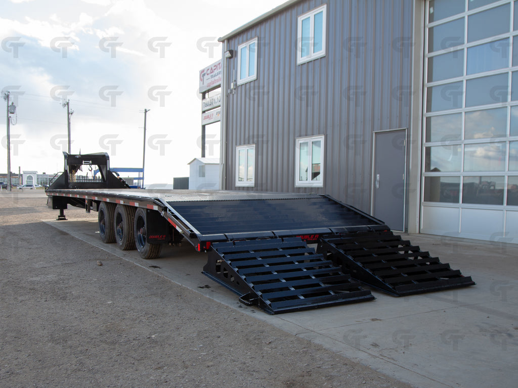 2027 Double A 40' Gooseneck Highboy/Deckover Trailer - 34500LBS GVW - 35174