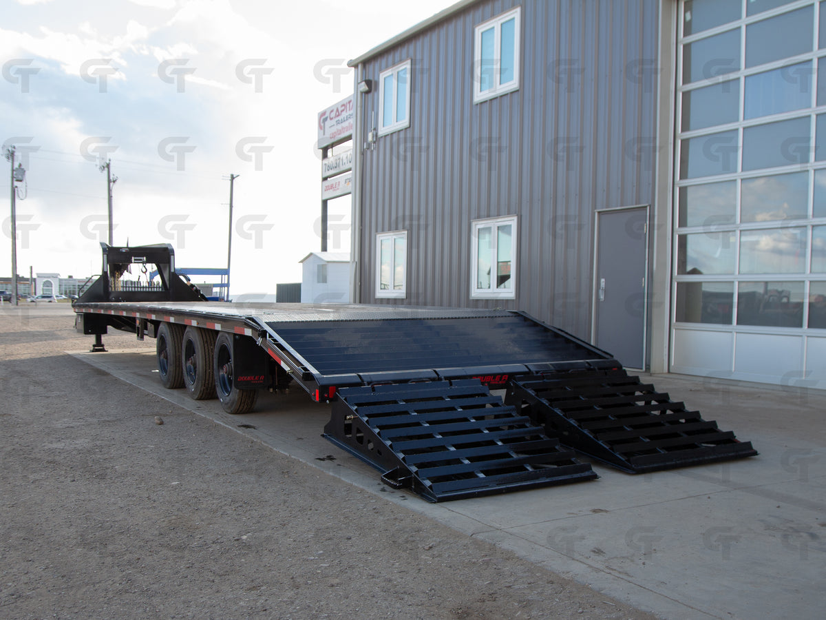 2027 Double A 40' Gooseneck Highboy/Deckover Trailer - 34500LBS GVW - 35174