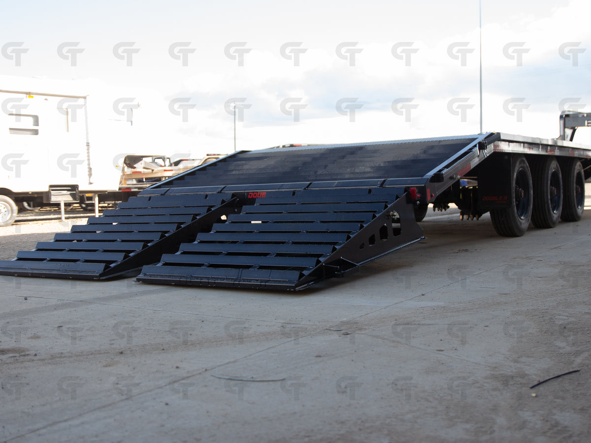 2027 Double A 40' Gooseneck Highboy/Deckover Trailer - 34500LBS GVW - 35174