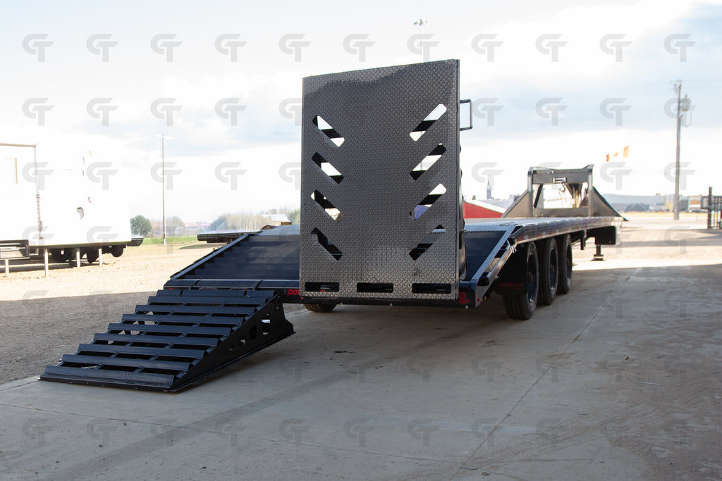 2027 Double A 40' Gooseneck Highboy/Deckover Trailer - 34500LBS GVW - 35174