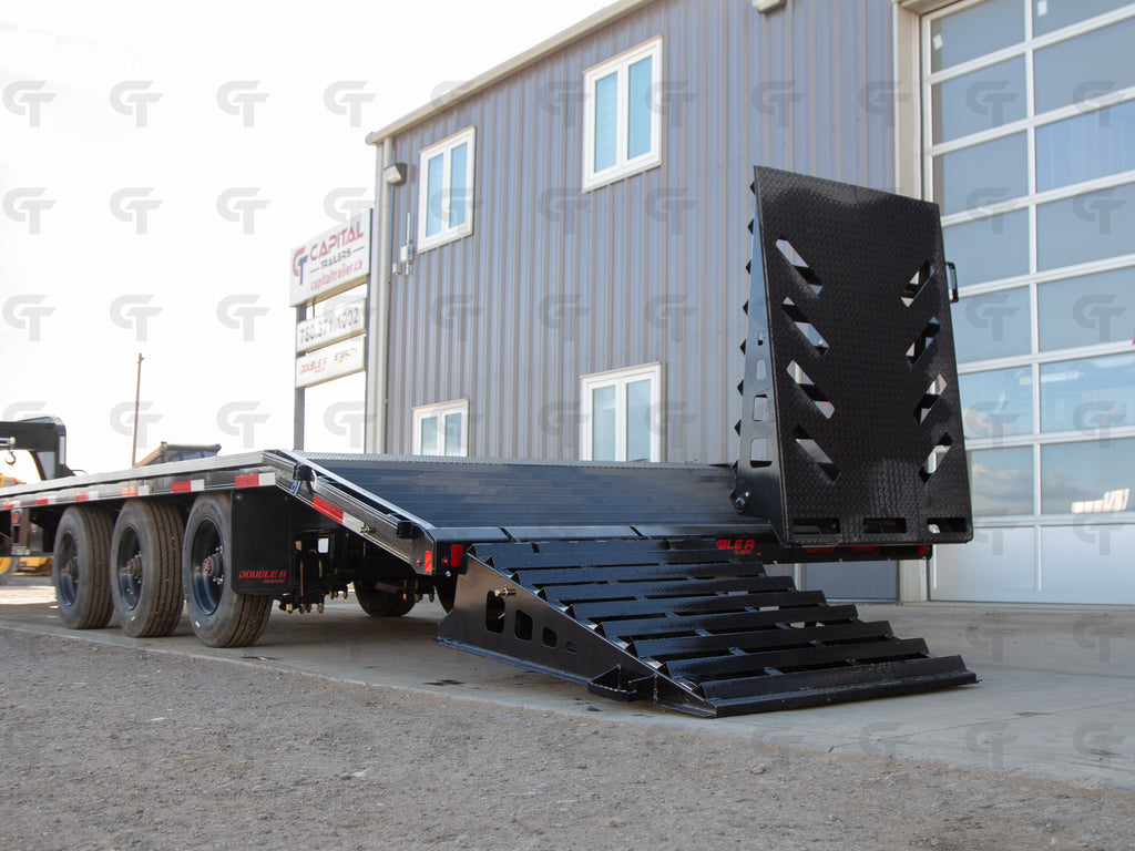 2027 Double A 40' Gooseneck Highboy/Deckover Trailer - 34500LBS GVW - 35174