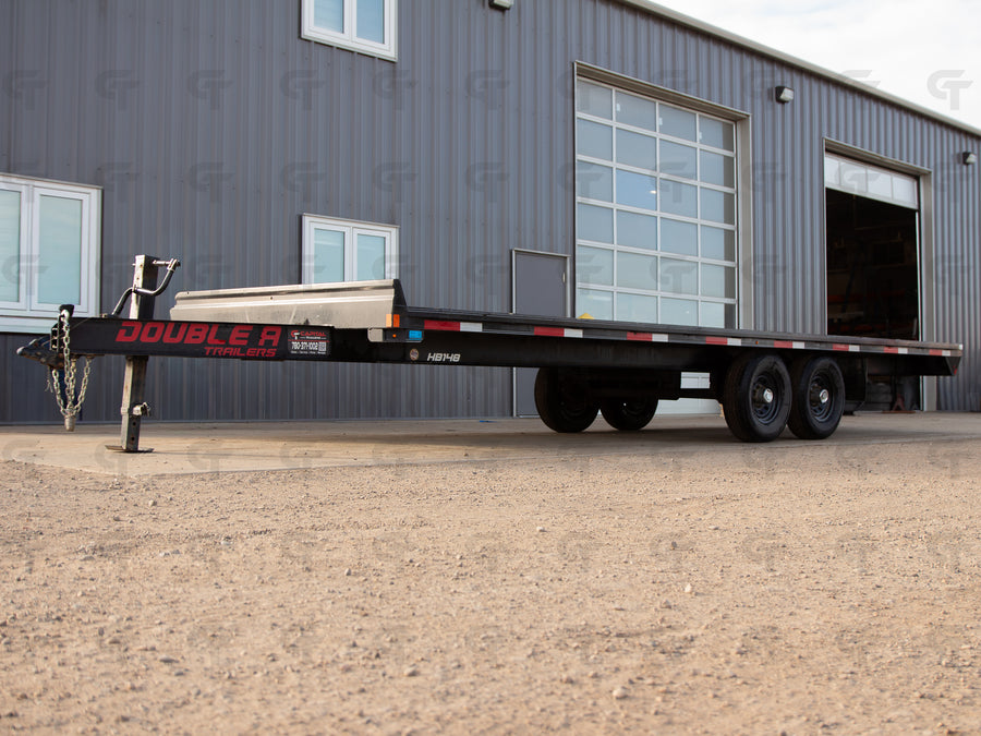 Pre-owned - 2026 Double A 24' Highboy Trailer - 15400LB GVW - 32251