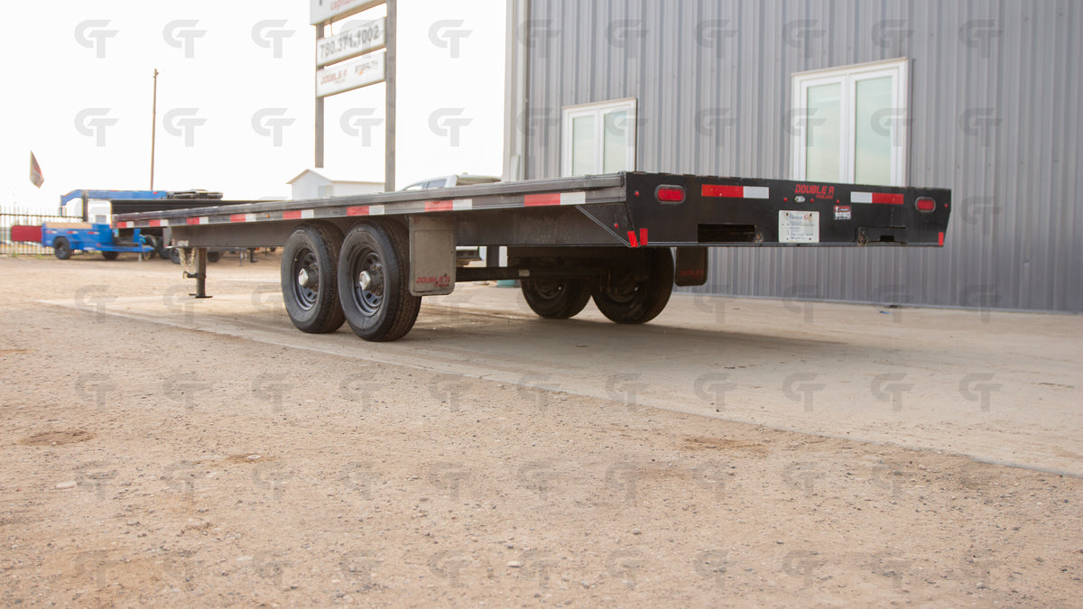 Pre-owned - 2026 Double A 24' Highboy Trailer - 15400LB GVW - 32251