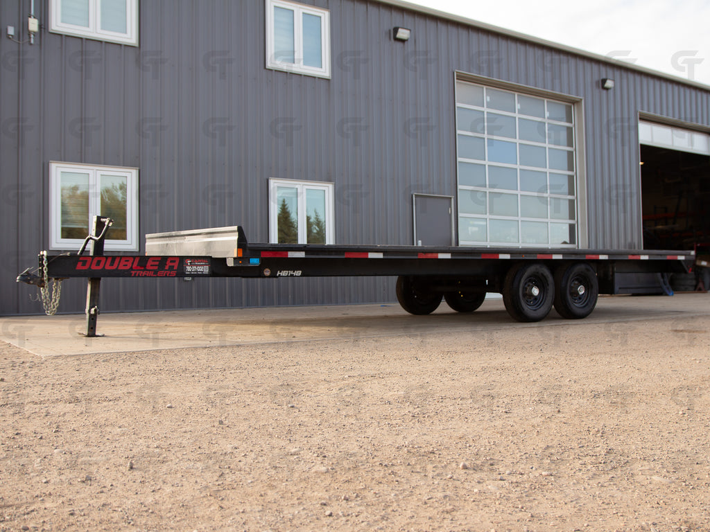 Pre-owned - 2026 Double A 24' Highboy Trailer - 15400LB GVW - 32251