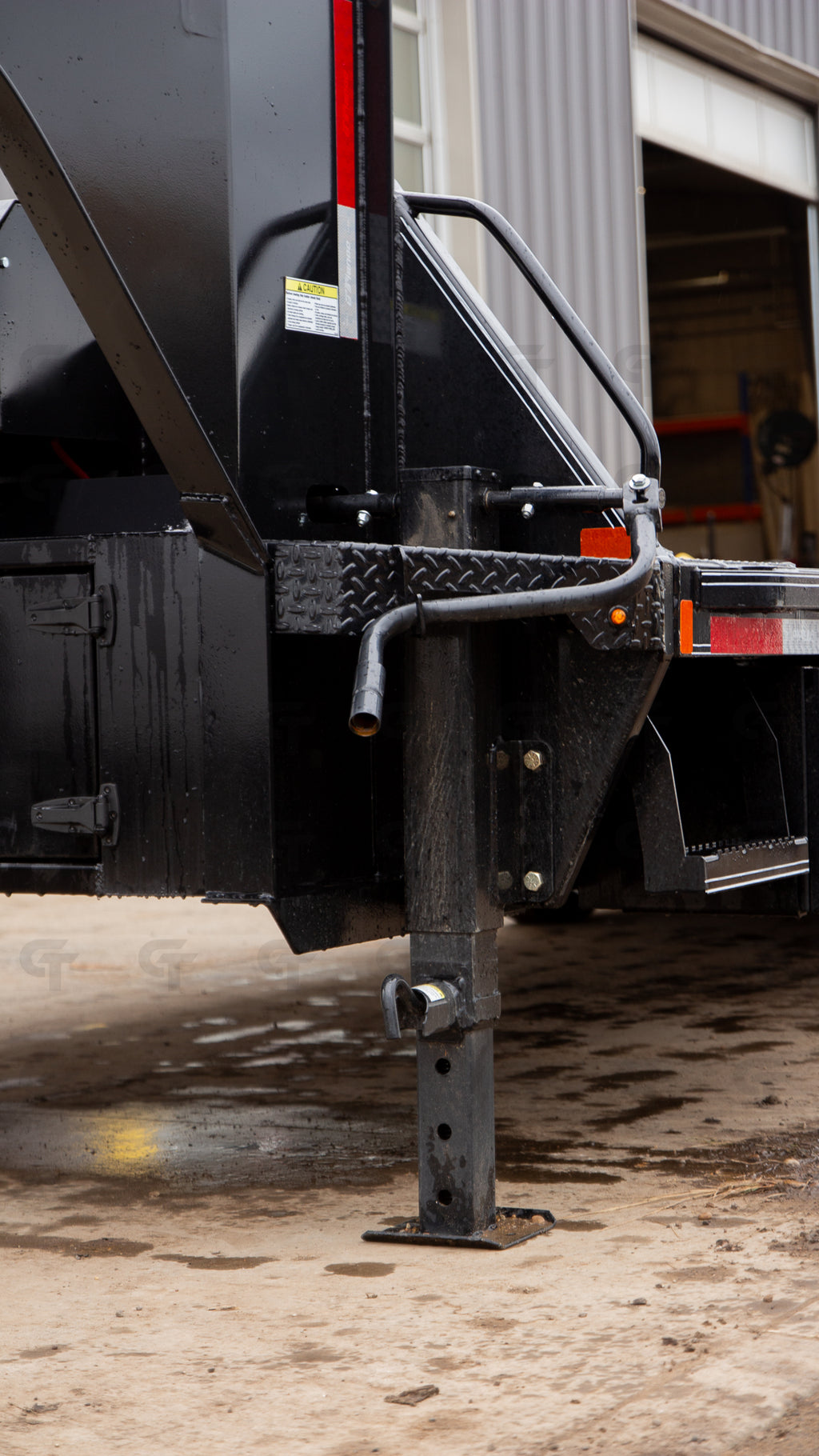 2026 Double A 30' Gooseneck Highboy/Deckover Full Tilt Trailer · Triple 7K Axles