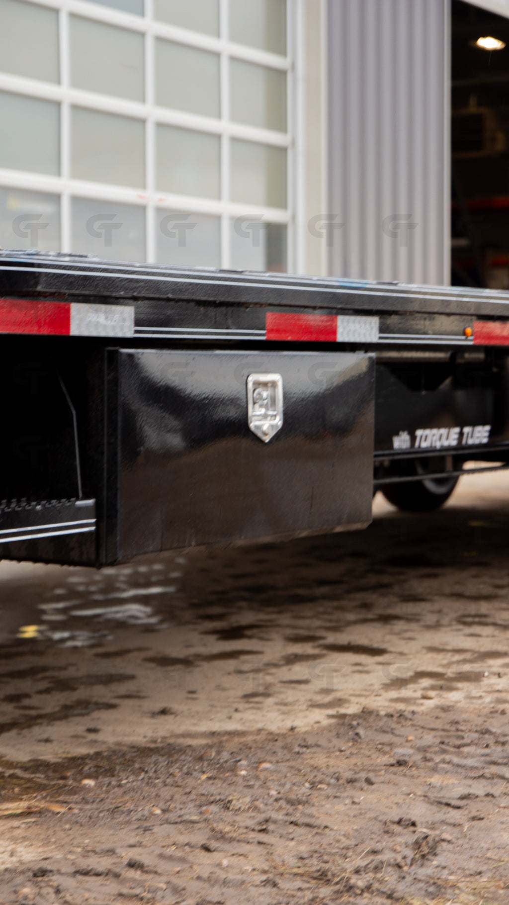 2026 Double A 30' Gooseneck Highboy/Deckover Full Tilt Trailer · Triple 7K Axles