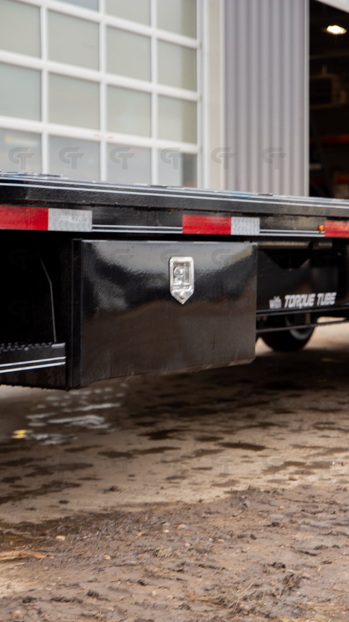 2026 Double A 30' Gooseneck Highboy/Deckover Full Tilt Trailer · Triple 7K Axles