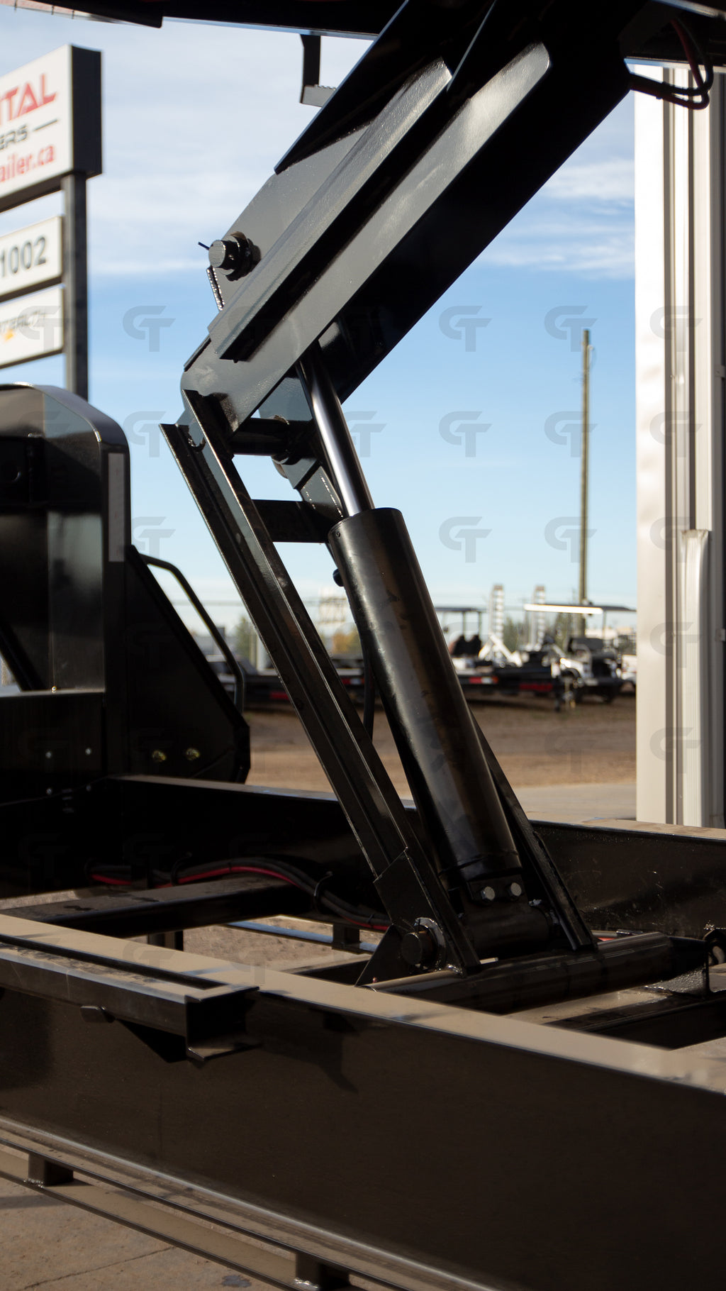 2027 Double A 36' Gooseneck Highboy/Deckover Trailer · Triple 7K Axles