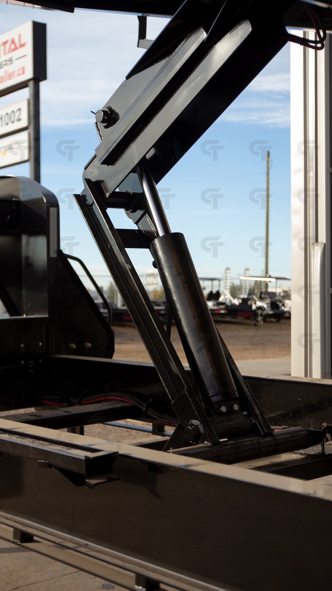 2027 Double A 36' Gooseneck Highboy/Deckover Trailer · Triple 7K Axles