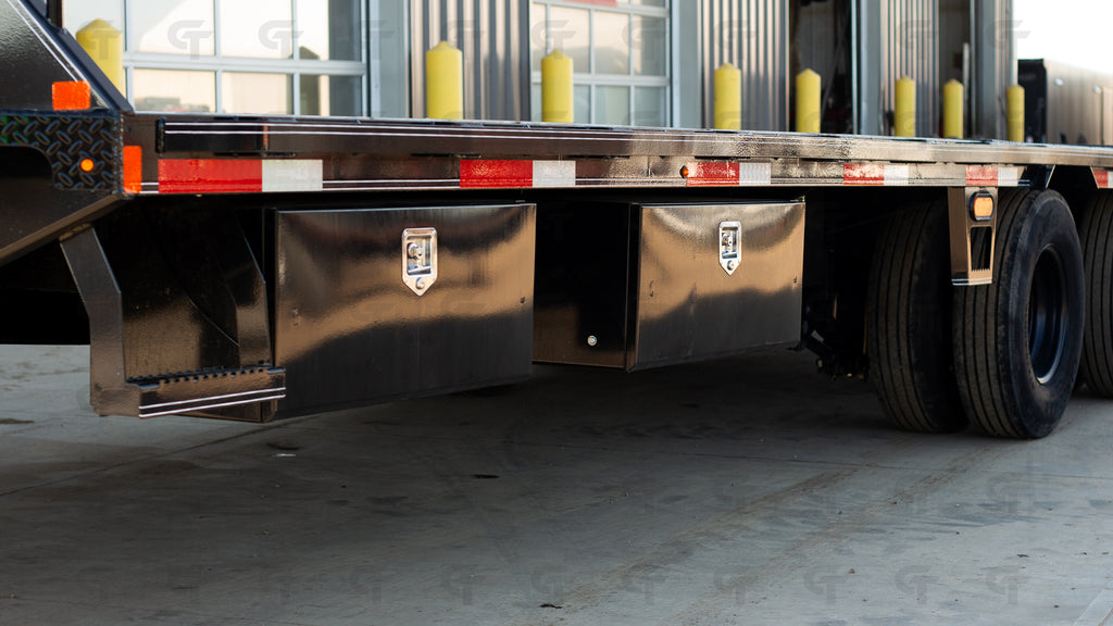 2027 Double A 30' Gooseneck Trailer - Hydraulic Beavertail - 27600LB GVW - 35901