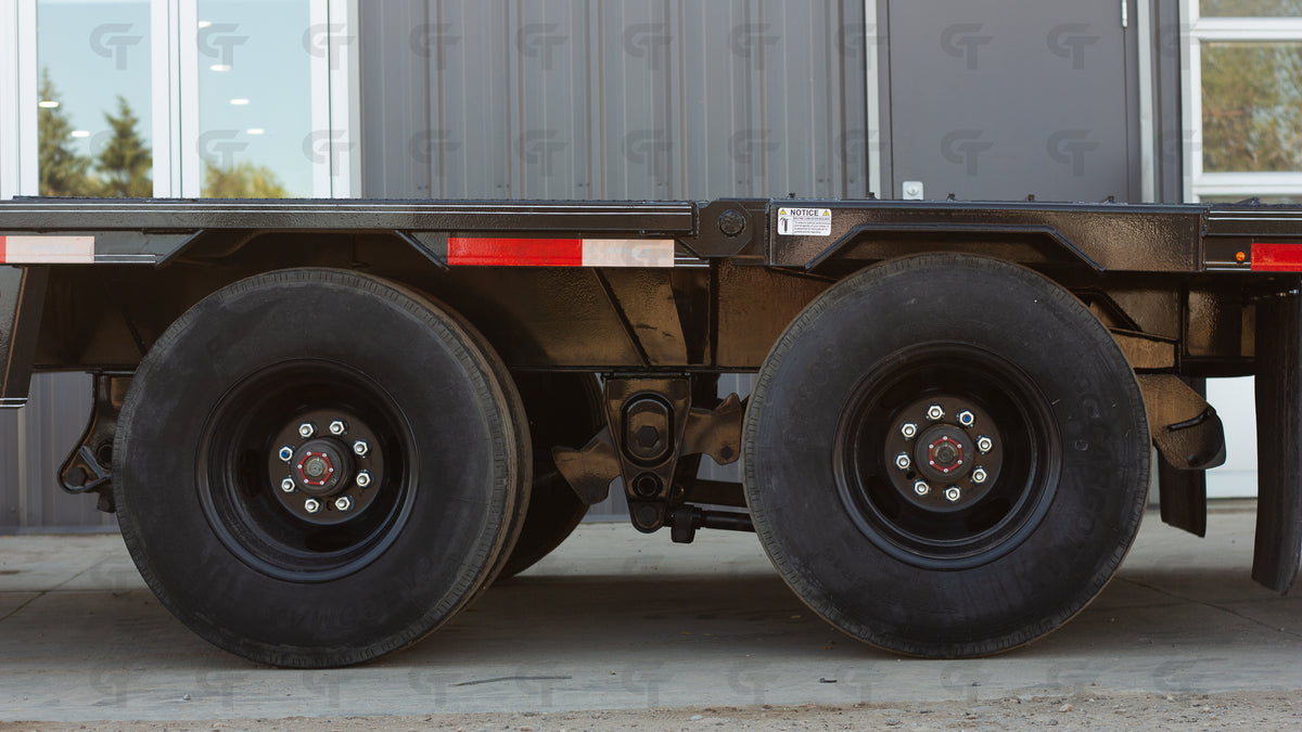 2027 Double A 30' Gooseneck Trailer - Hydraulic Beavertail - 27600LB GVW - 35901