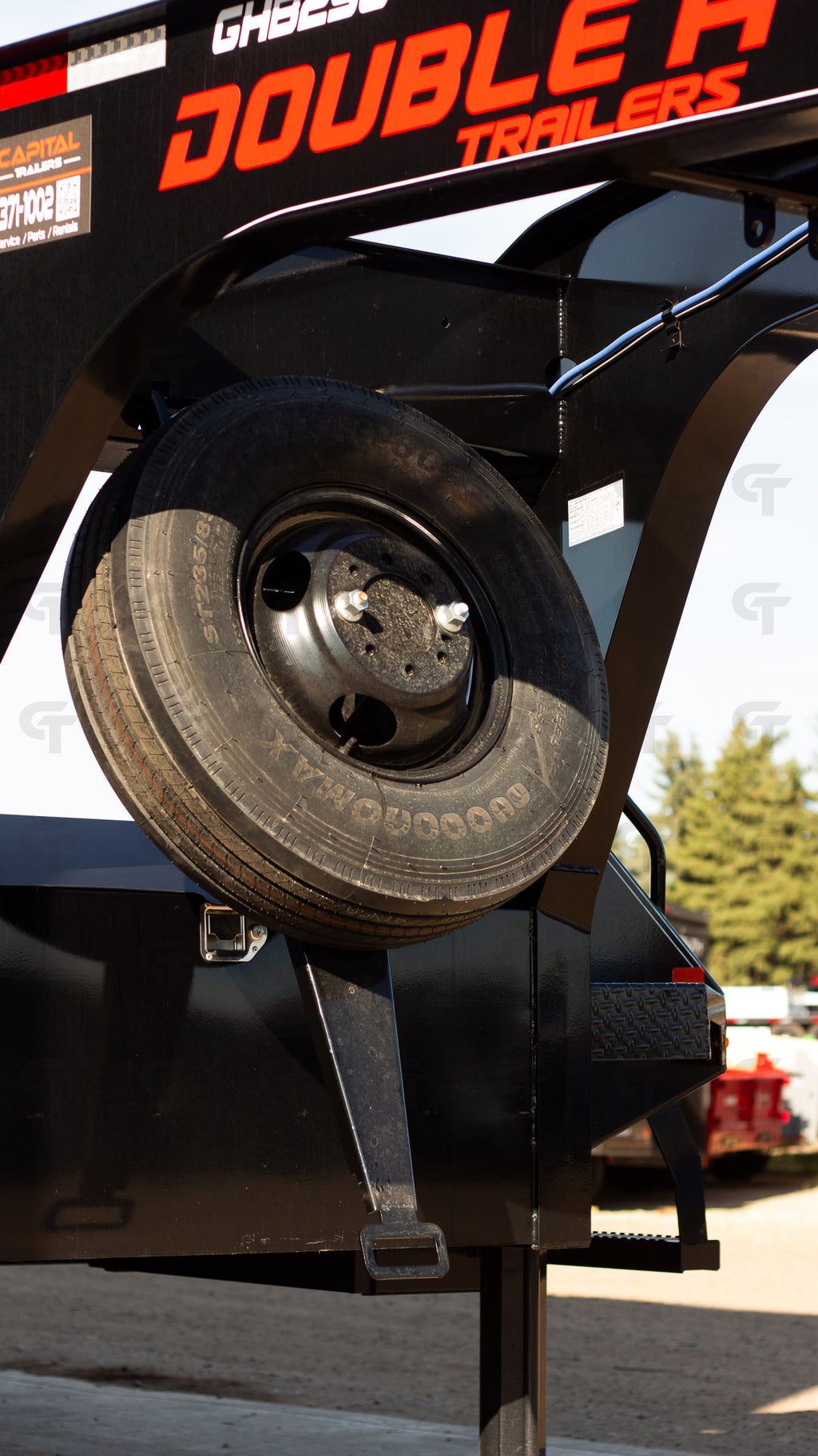 2027 Double A 30' Gooseneck Trailer - Hydraulic Beavertail - 27600LB GVW - 35901