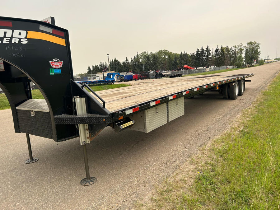 2026 Southland 40' Gooseneck Deckover Trailer - Hydraulic Beavertail - 38000LB GVW 33505