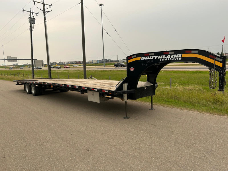 2026 Southland 40' Gooseneck Deckover Trailer - Hydraulic Beavertail - 38000LB GVW 33505