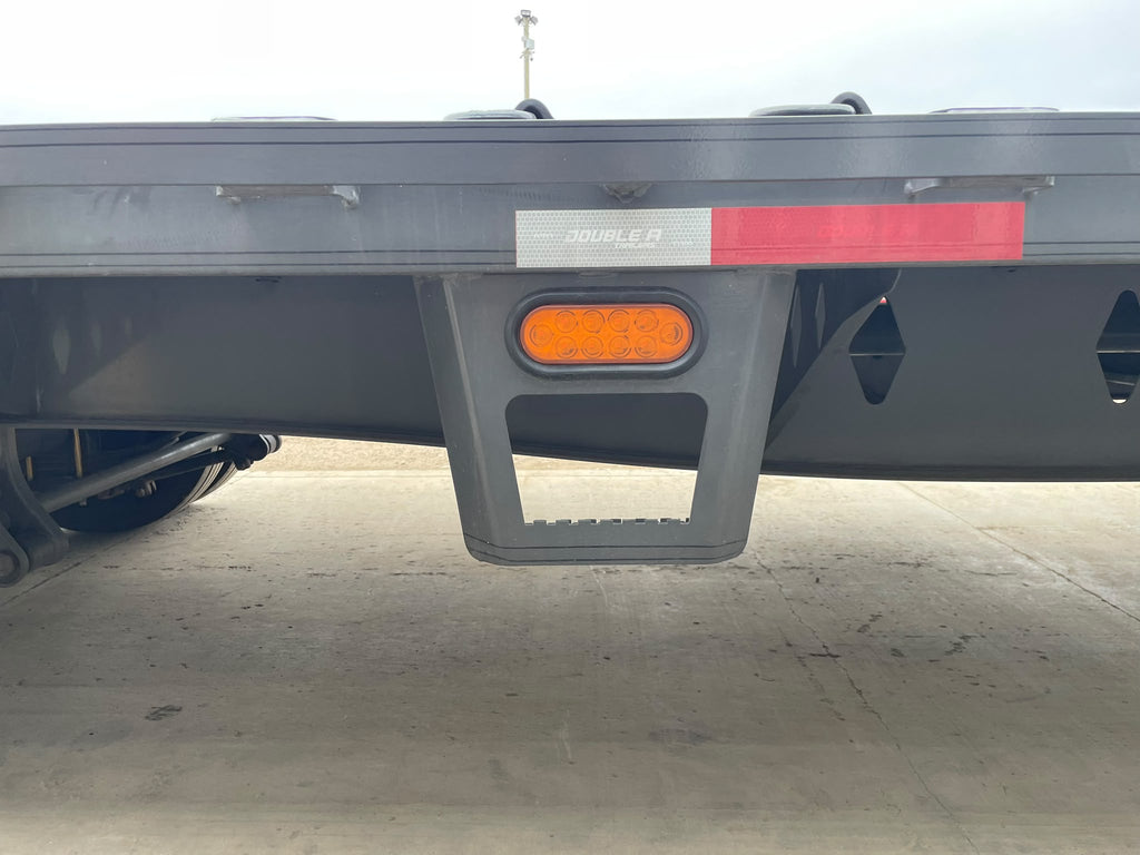 2026 Double A 40' Gooseneck Highboy/Deckover Beavertail Trailer · Tandem 12K