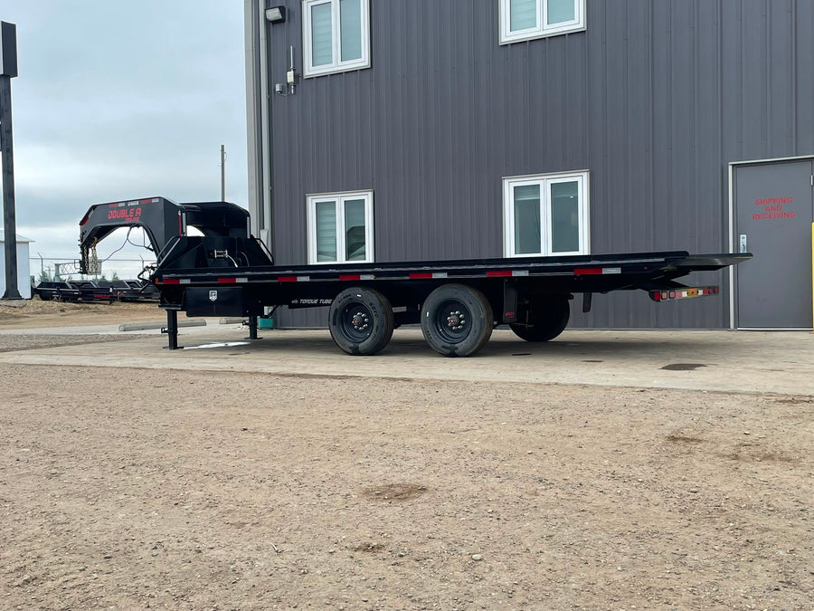 2027 Double A Gooseneck 22' Highboy/Deck over Full Tilt - Container Package - Winch - 23000LB GVW - 35639